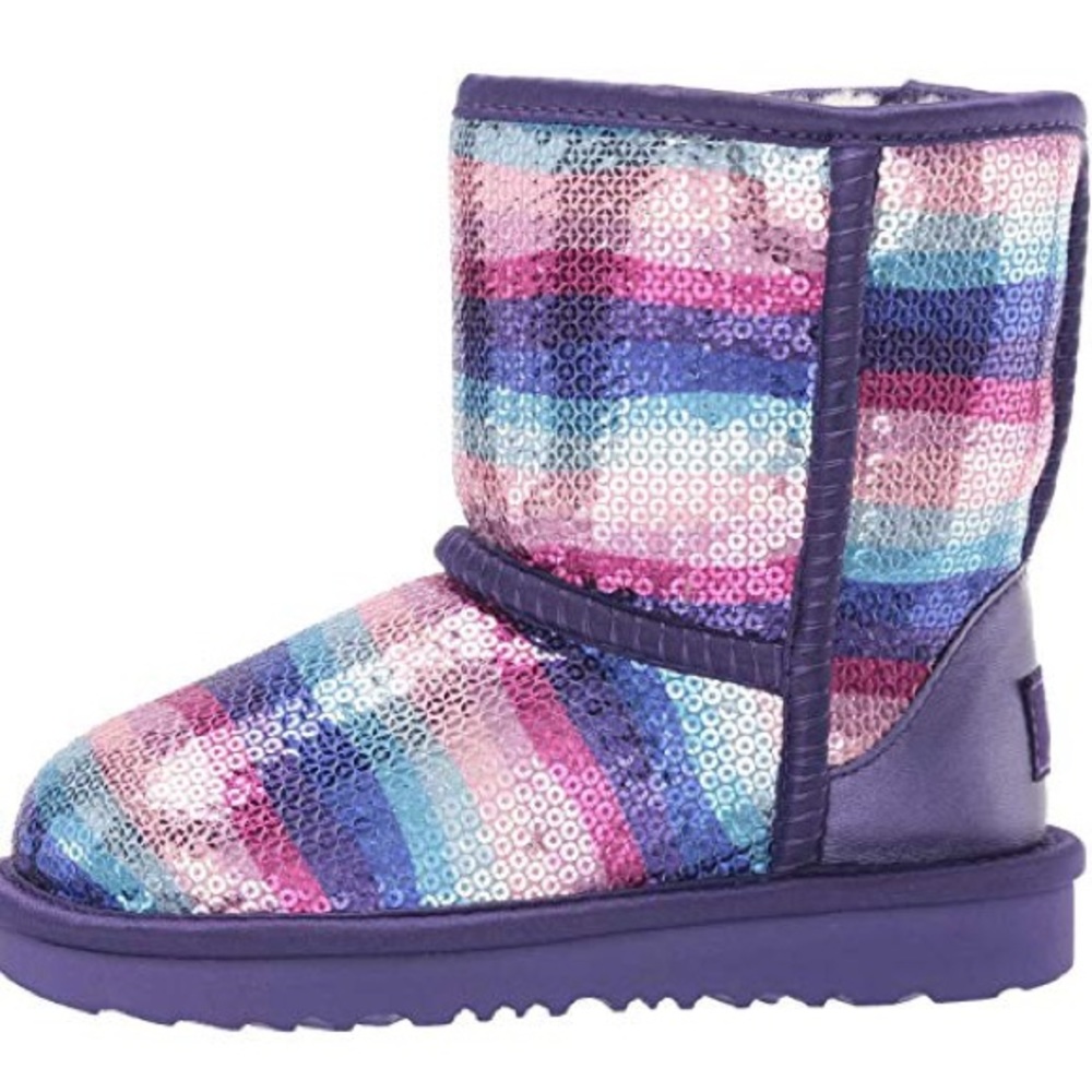 toddler ugg boots • sequin